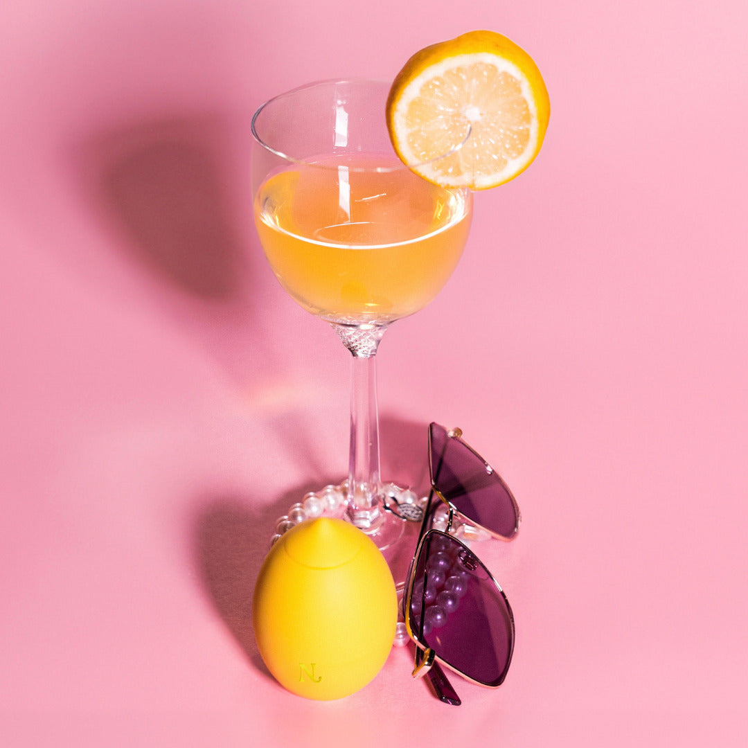 Vibrateur citron — avec pochette